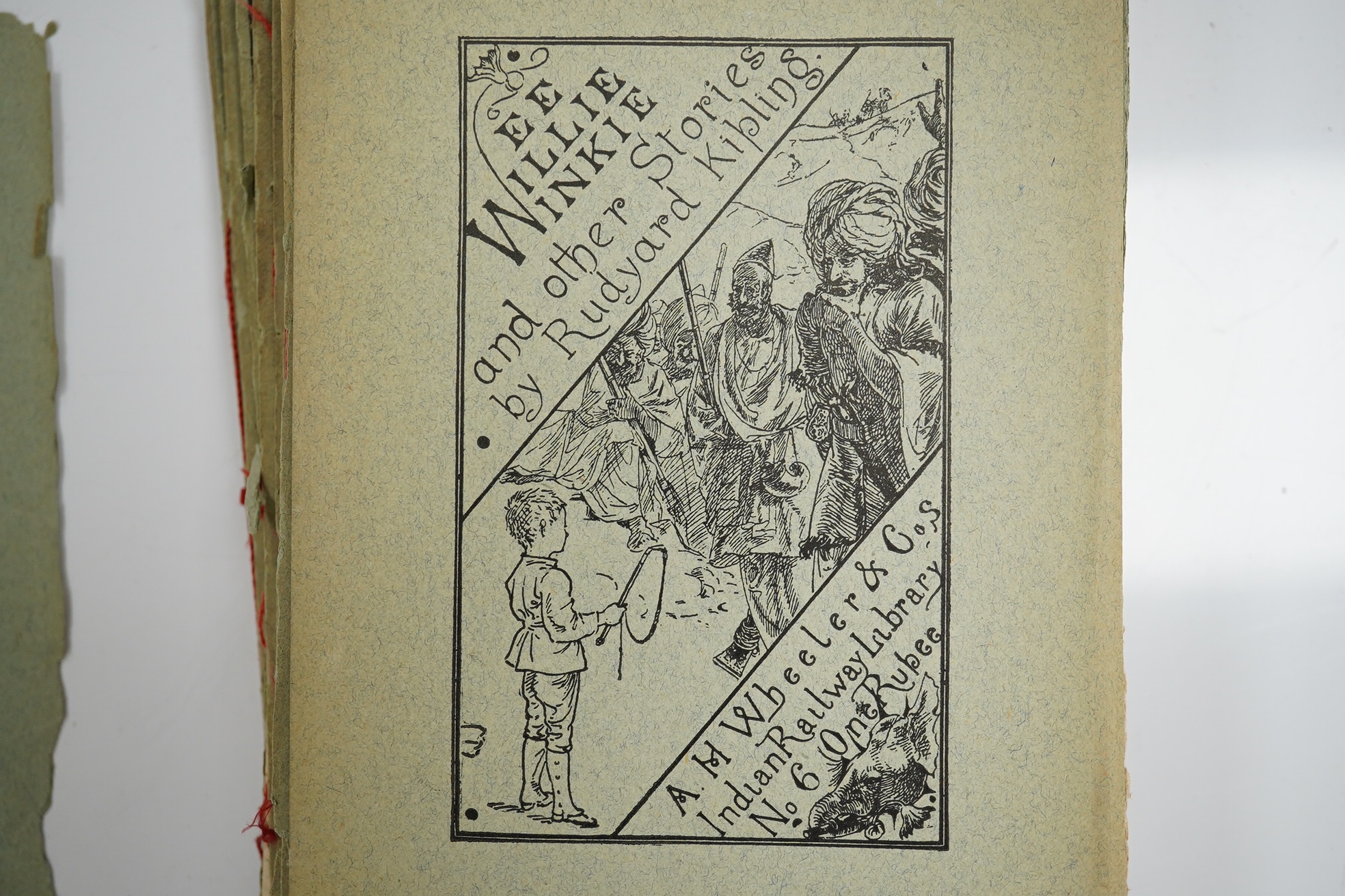 Kipling, Rudyard - A Kipling Note Book. Illustrations, Anecdotes, Bibliographical and Biographical Facts anent this Foremost Writer of Fiction. First Edition - the 12 monthly issues. each with title device, and within or